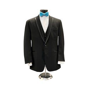 Men's Black After Six LaStrada Tuxedo Jacket-  Black Tie - Prom - Gala